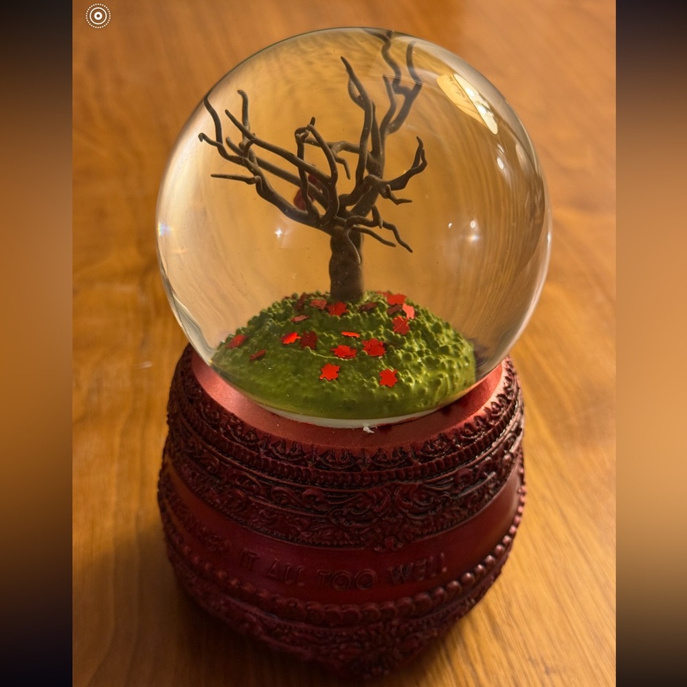 Taylor Swift All Too Well Snow Globe